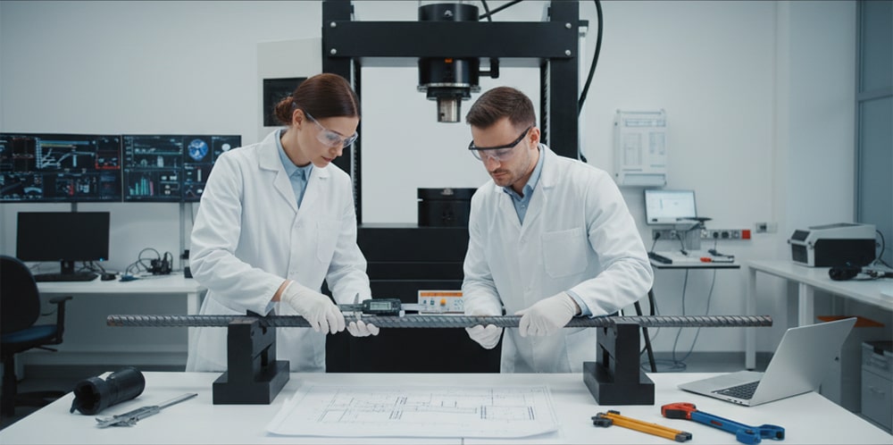 آزمایشگاه میلگرد