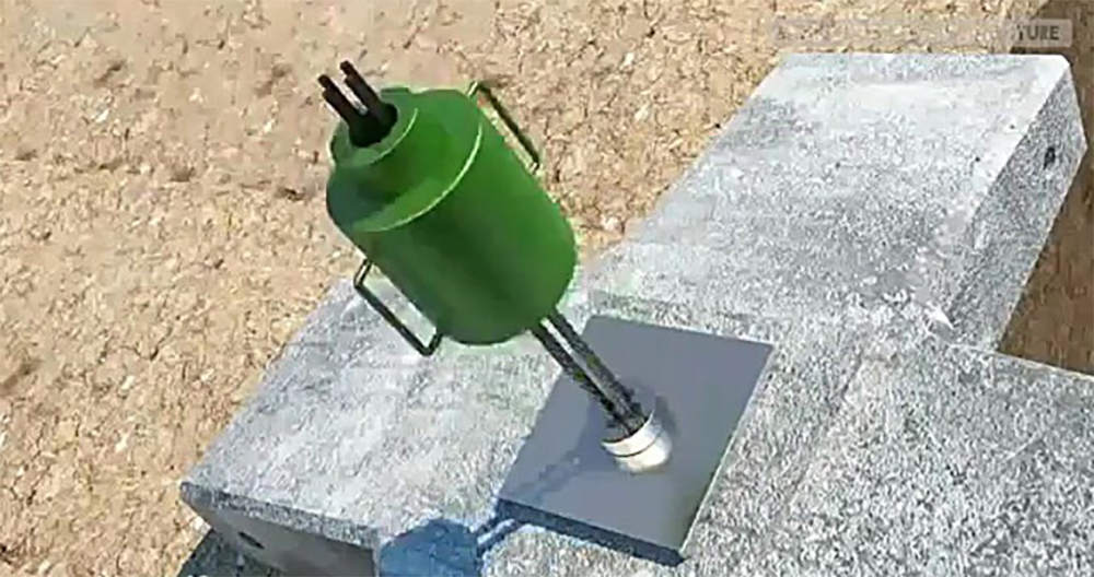 اجرای سازه نگهبان انکراژ