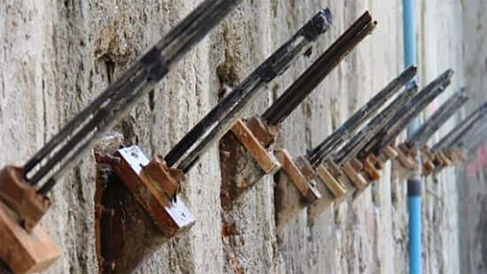 اجرای سازه نگهبان انکراژ