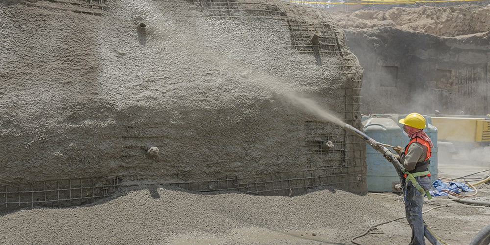 سازه نگهبان شاتکریت و مش