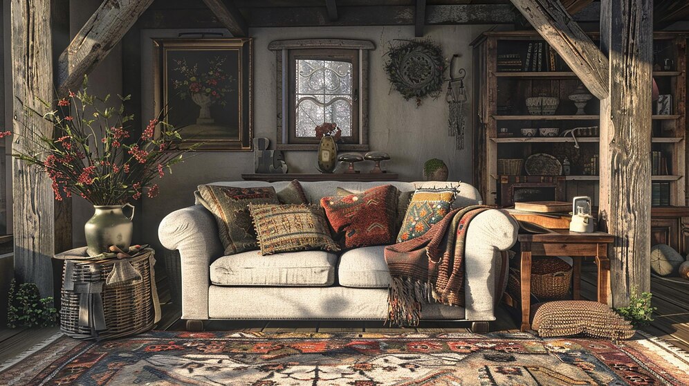 طراحی داخلی روستیک