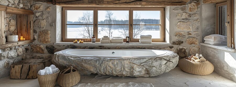 طراحی داخلی روستیک