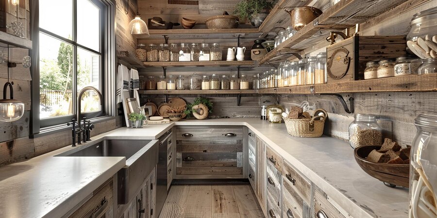 طراحی داخلی روستیک