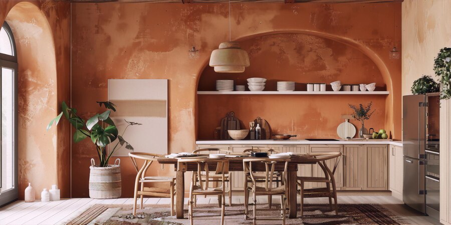 طراحی داخلی روستیک