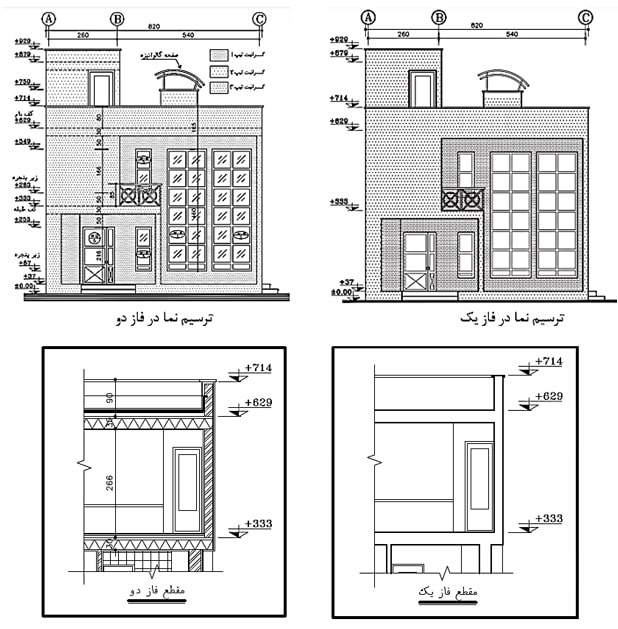 طراحی فاز یک و دو