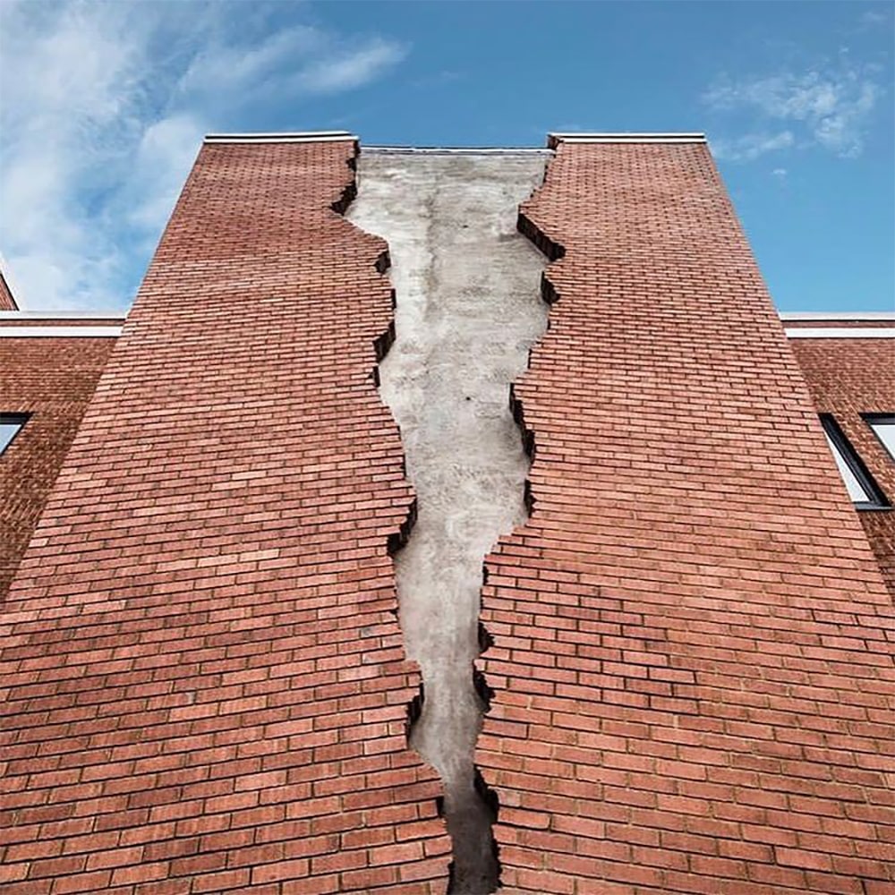 طراحی نمای آجری