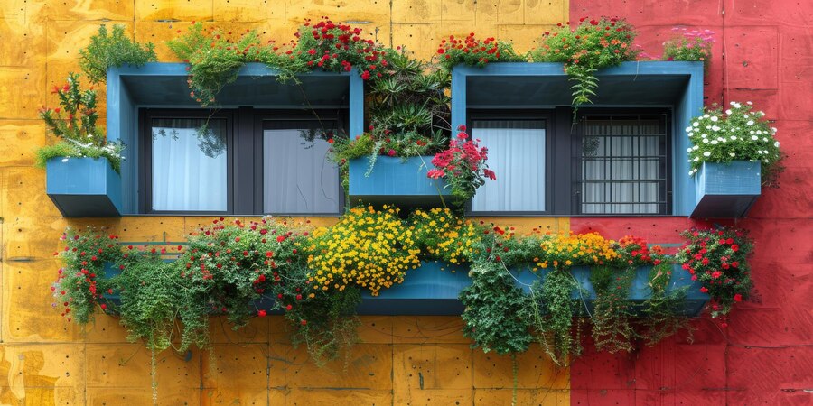 طراحی نمای سبز ساختمان