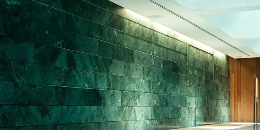 طراحی نمای سنگ