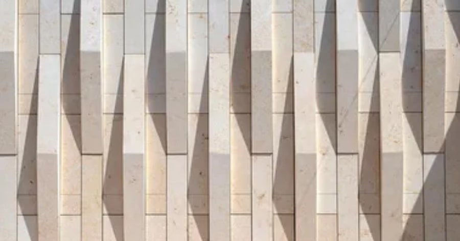 طراحی نمای سنگ