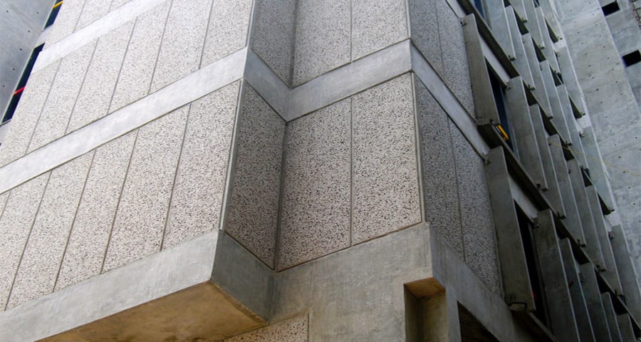 طراحی نمای سیمانی