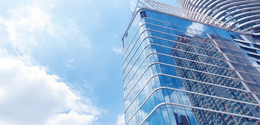 طراحی نمای شیشه ای