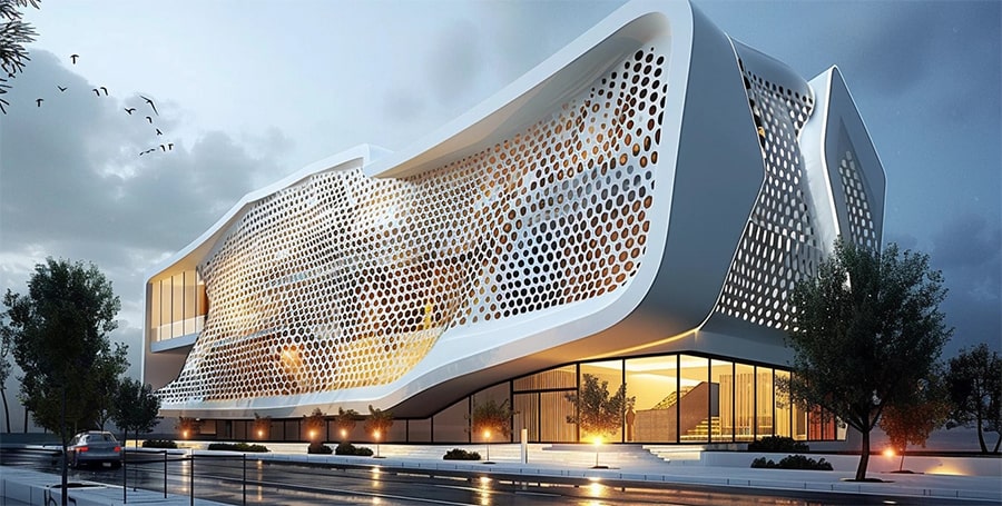 طراحی نمای پارامتریک