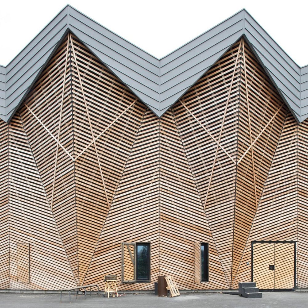 طراحی نمای چوبی