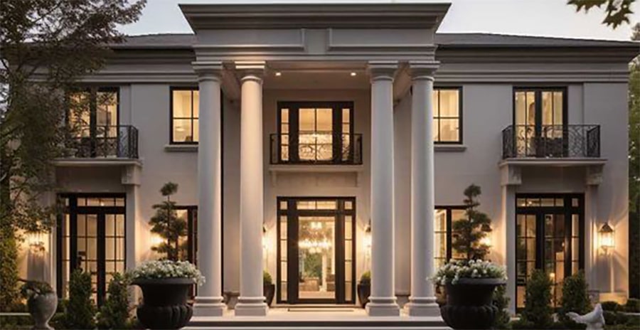 طراحی نمای کلاسیک