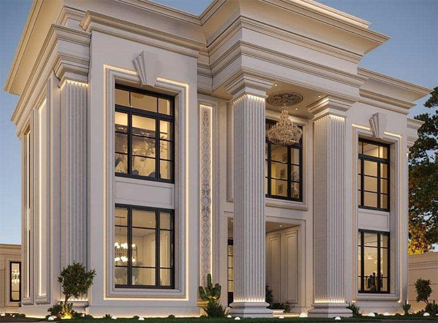 طراحی نمای کلاسیک