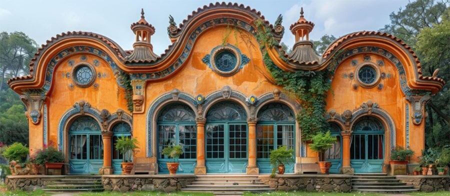 طراحی ویلا ایرانی