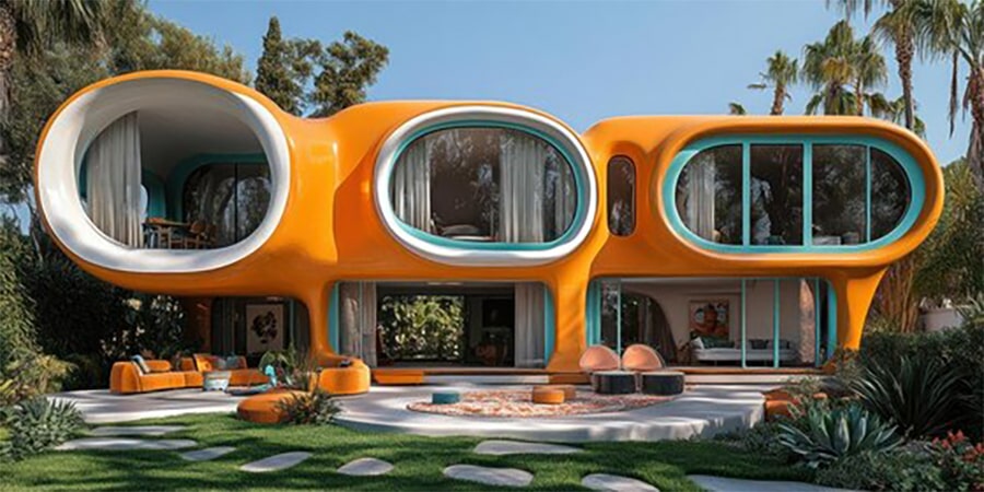 طراحی ویلا پست مدرن