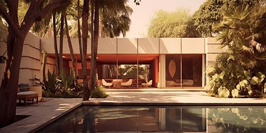 طراحی ویلا پست مدرن