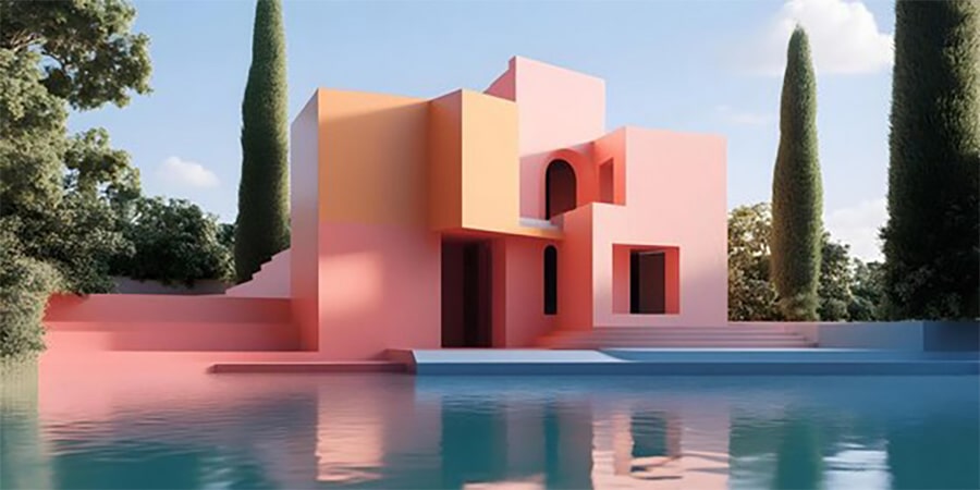 طراحی ویلا پست مدرن